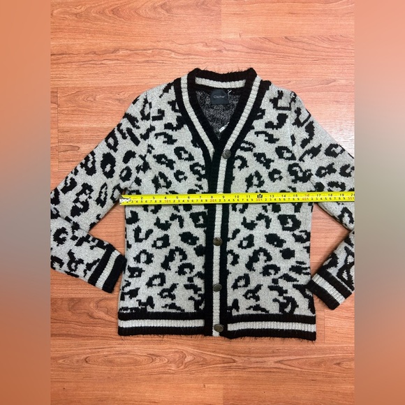 Cliché animal print cardigan size small - Picture 3 of 4